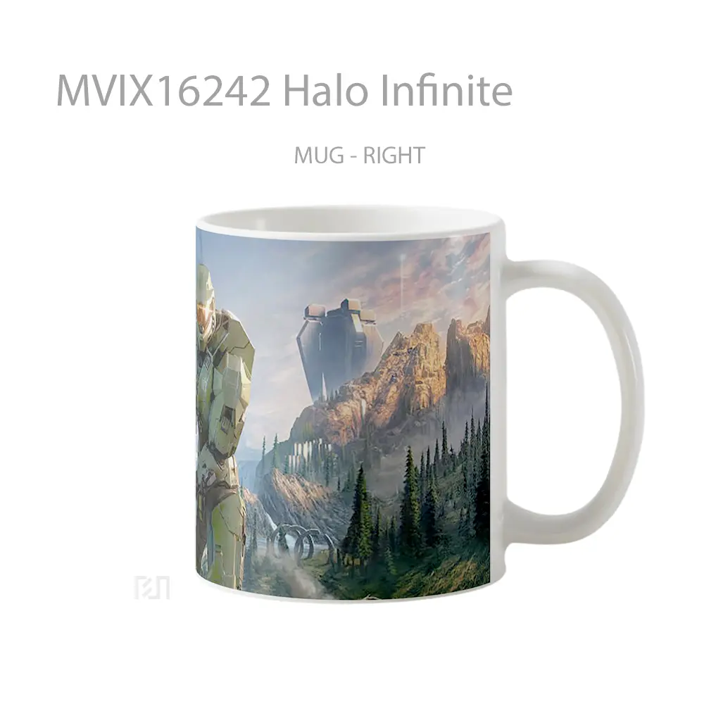 Mug Halo Infinite Full Wrap Lanscape - All-side / Desain