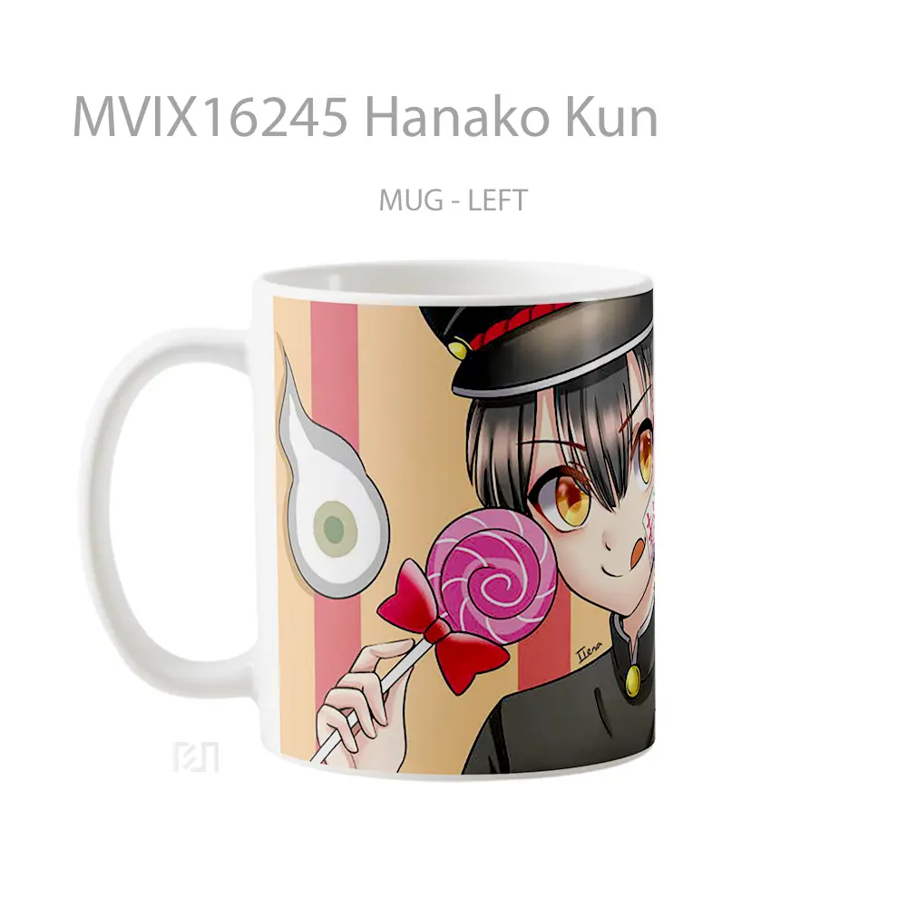 Mug Hanako Kun Full Wrap Lanscape - All-side / Desain