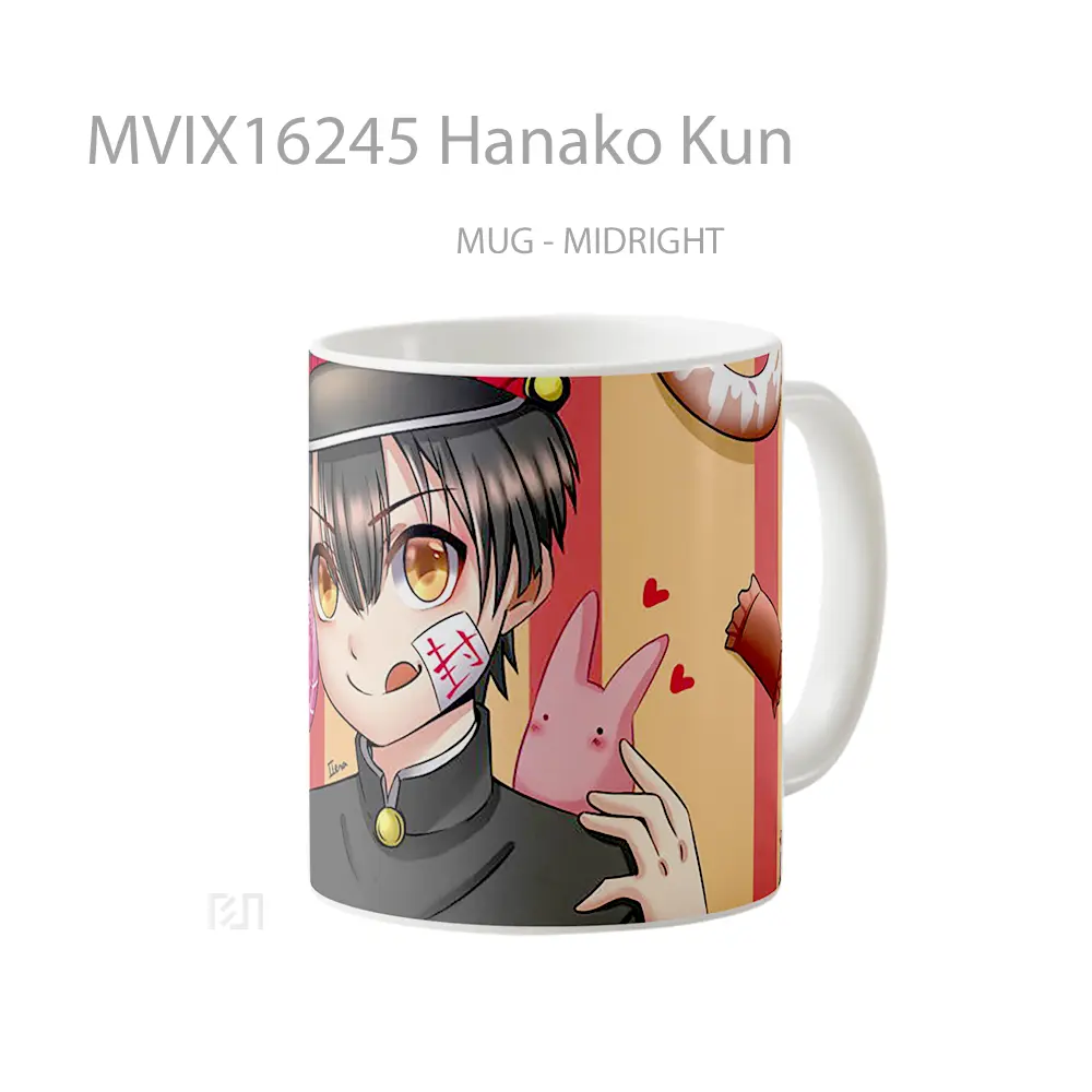 Mug Hanako Kun Full Wrap Lanscape - All-side / Desain