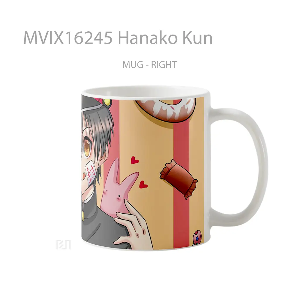 Mug Hanako Kun Full Wrap Lanscape - All-side / Desain