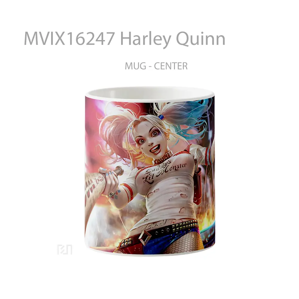 Mug Harley Quinn Full Wrap Lanscape