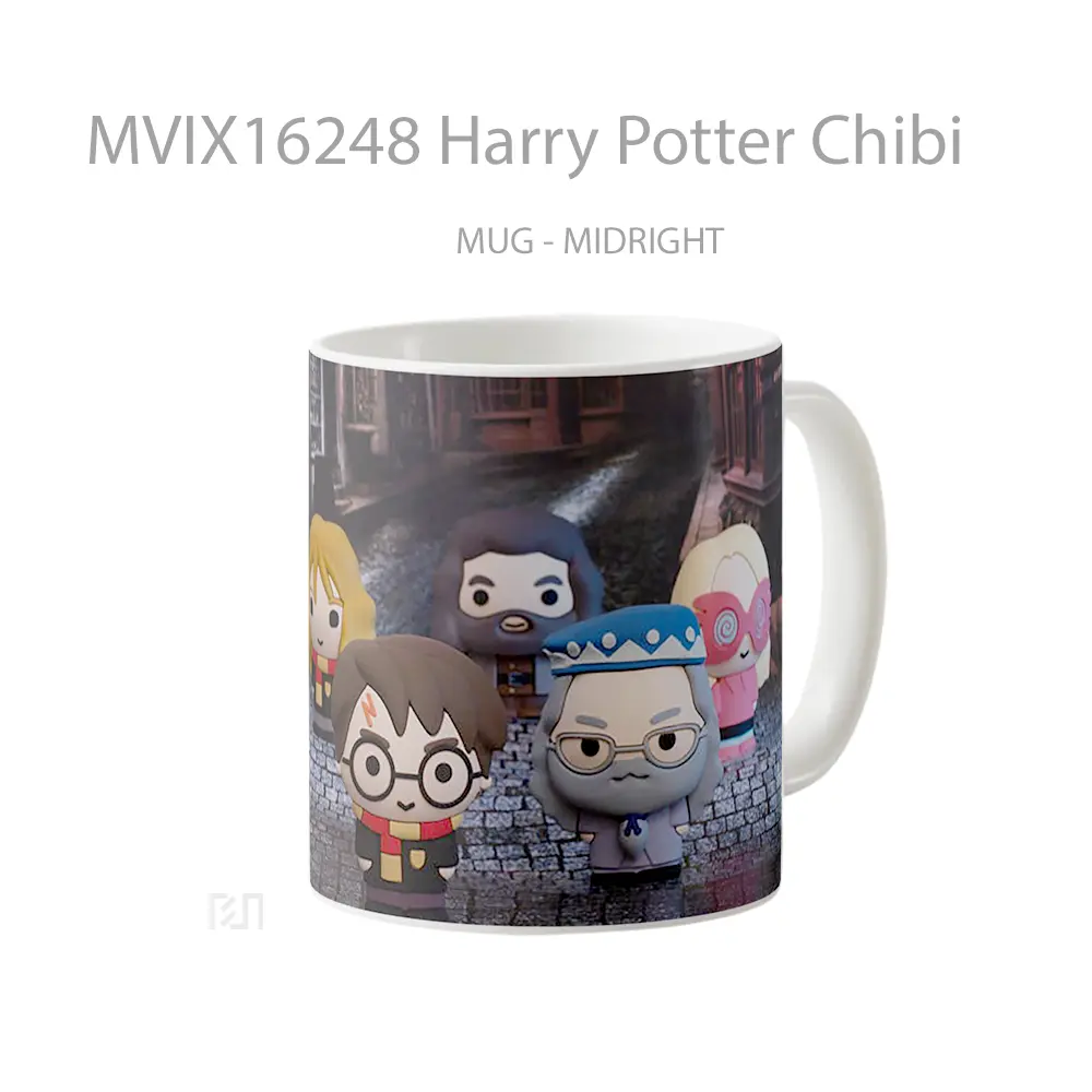 Mug Harry Potter Chibi Full Wrap Lanscape - All-side / Desain