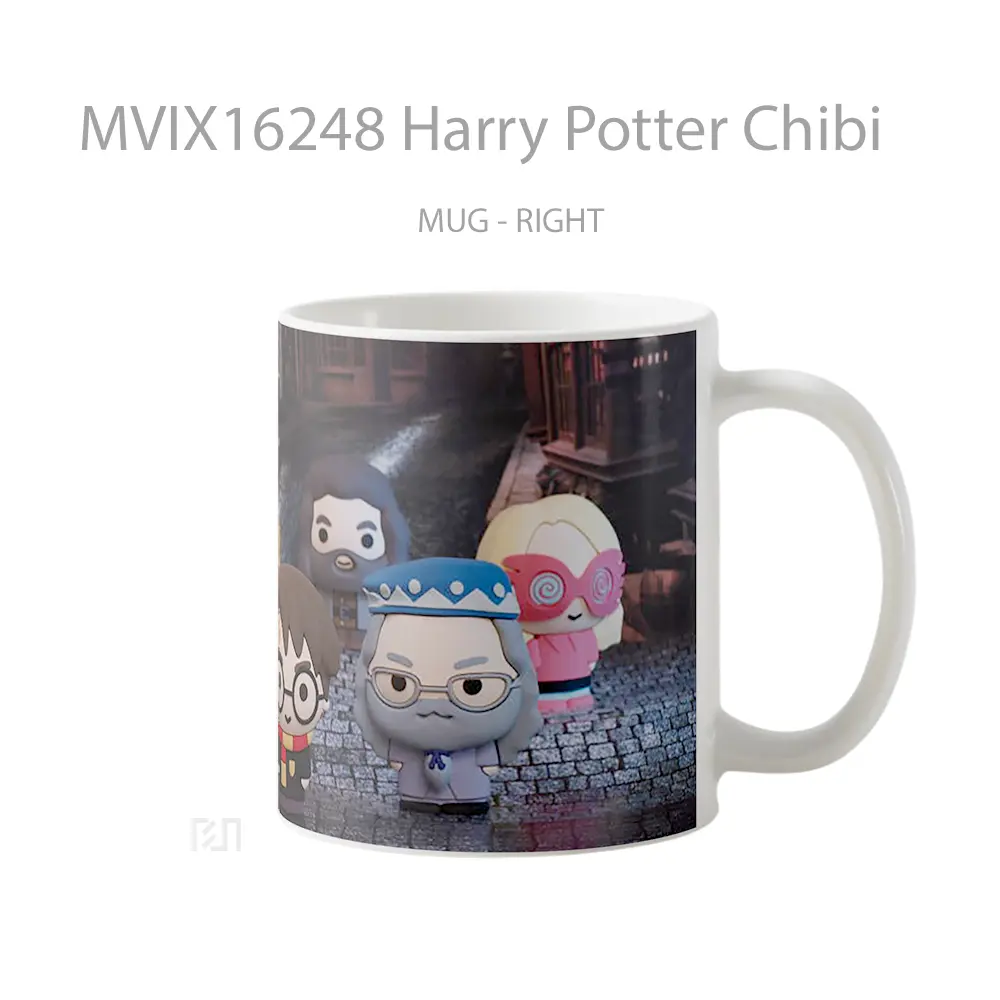 Mug Harry Potter Chibi Full Wrap Lanscape - All-side / Desain