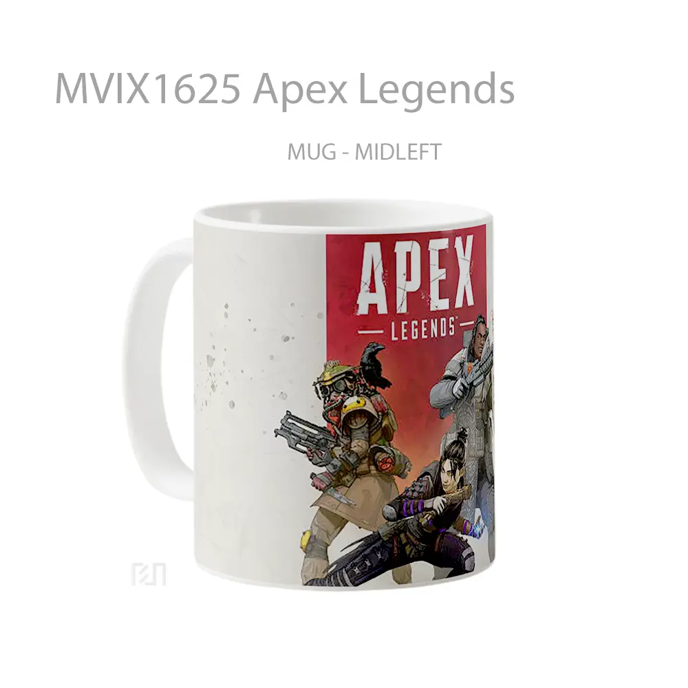 Mug Apex Legends Full Wrap Lanscape - All-side / Desain