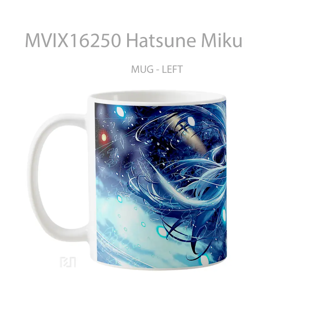 Mug Hatsune Miku Full Wrap Lanscape - All-side / Desain