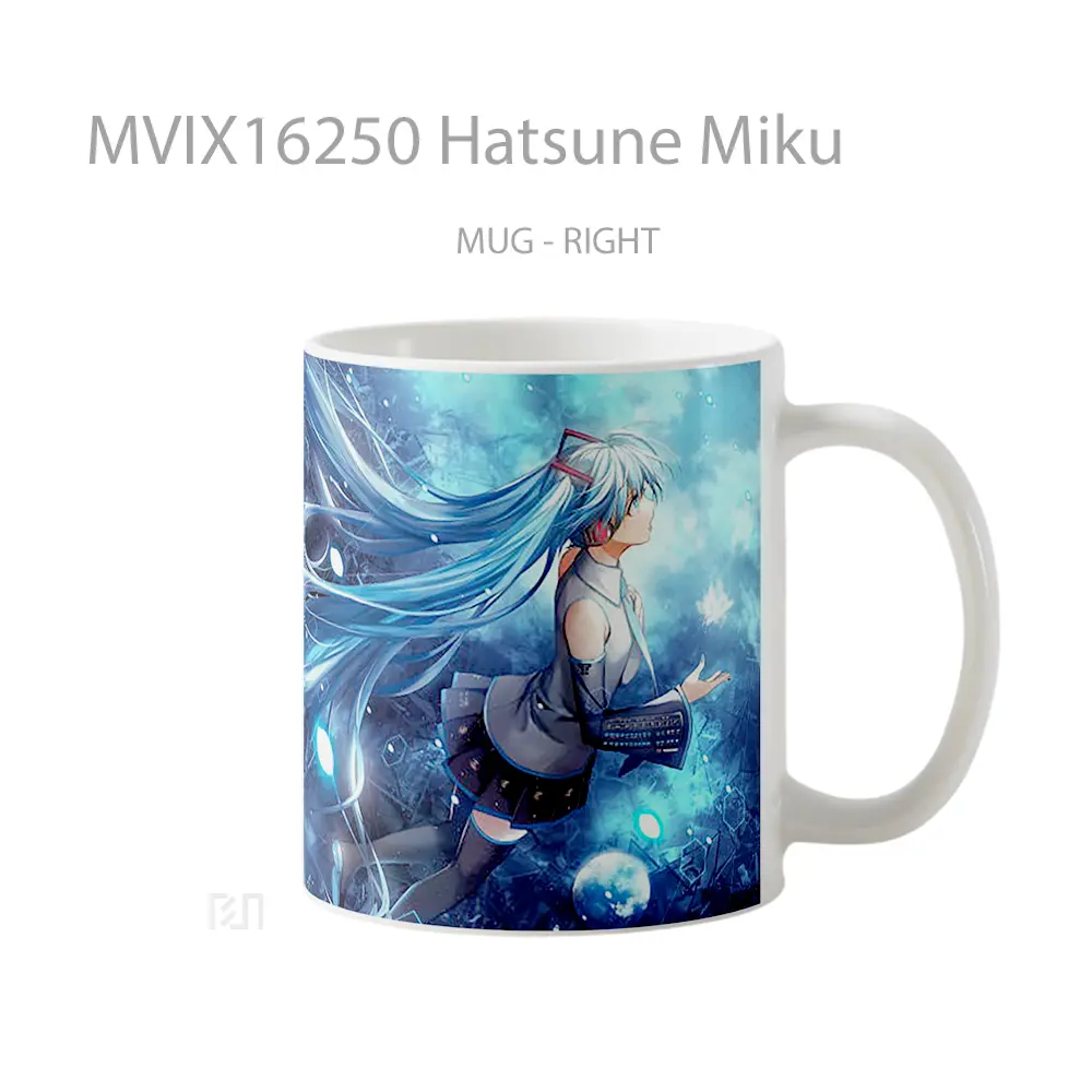 Mug Hatsune Miku Full Wrap Lanscape - All-side / Desain