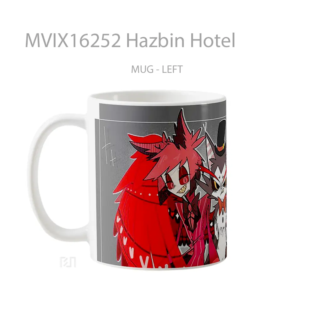 Mug Hazbin Hotel Full Wrap Lanscape - All-side / Desain