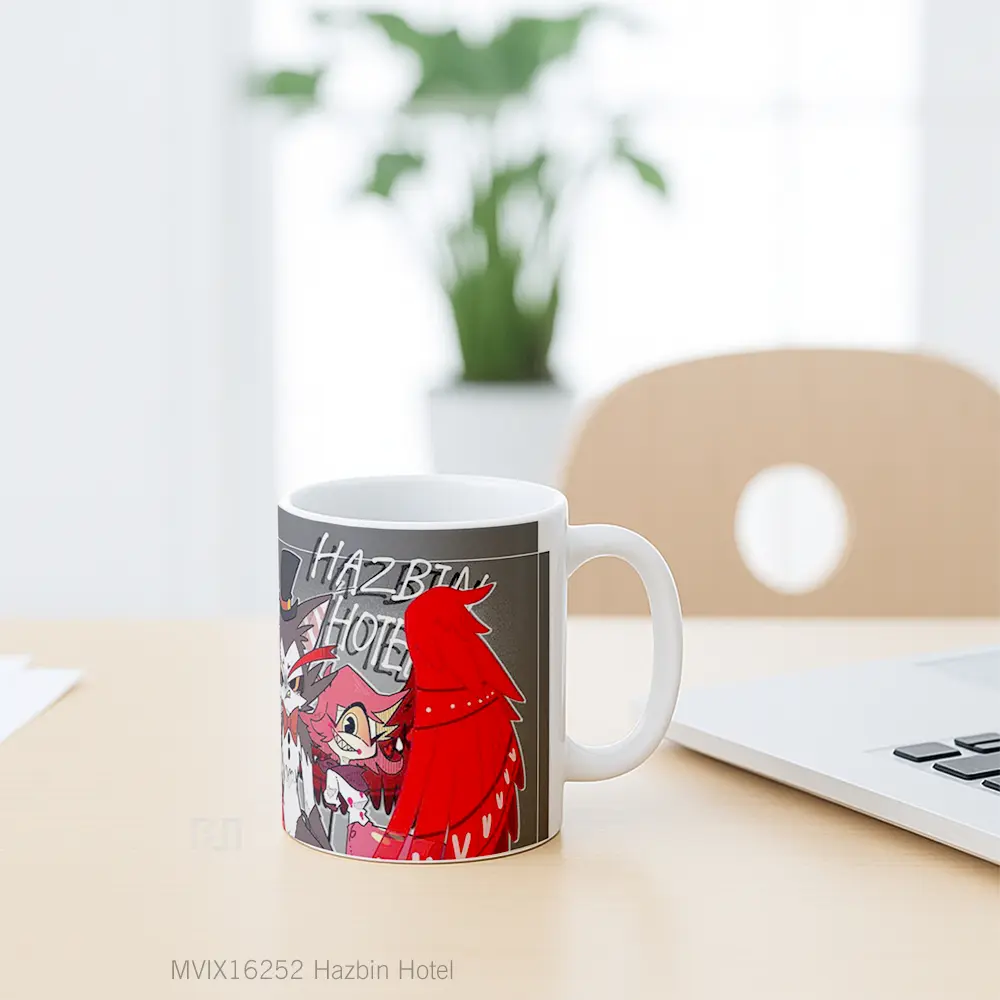Mug Hazbin Hotel Full Wrap Lanscape - All-side / Desain