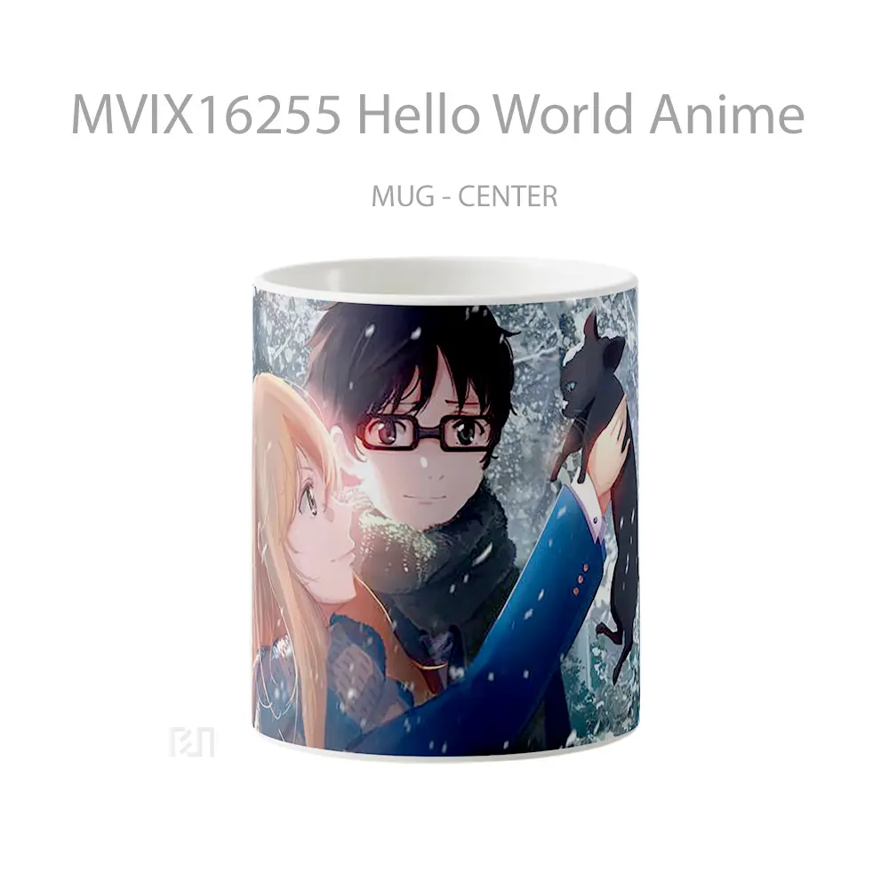 Mug Hello World Anime Full Wrap Lanscape