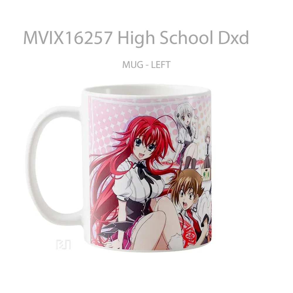 Mug High School Dxd Full Wrap Lanscape - All-side / Desain