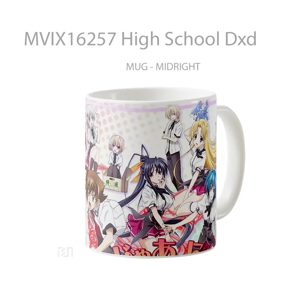 Mug High School Dxd Full Wrap Lanscape - All-side / Desain