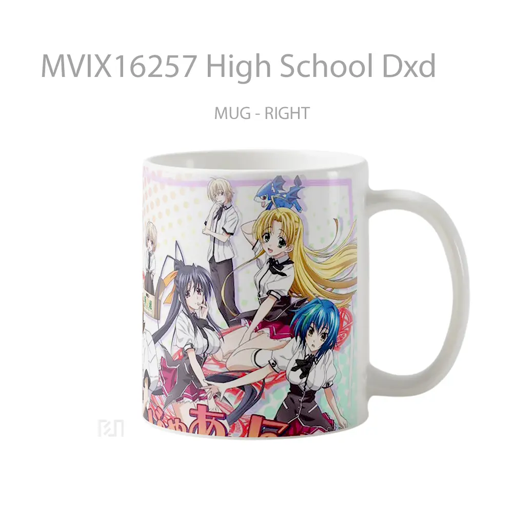 Mug High School Dxd Full Wrap Lanscape - All-side / Desain