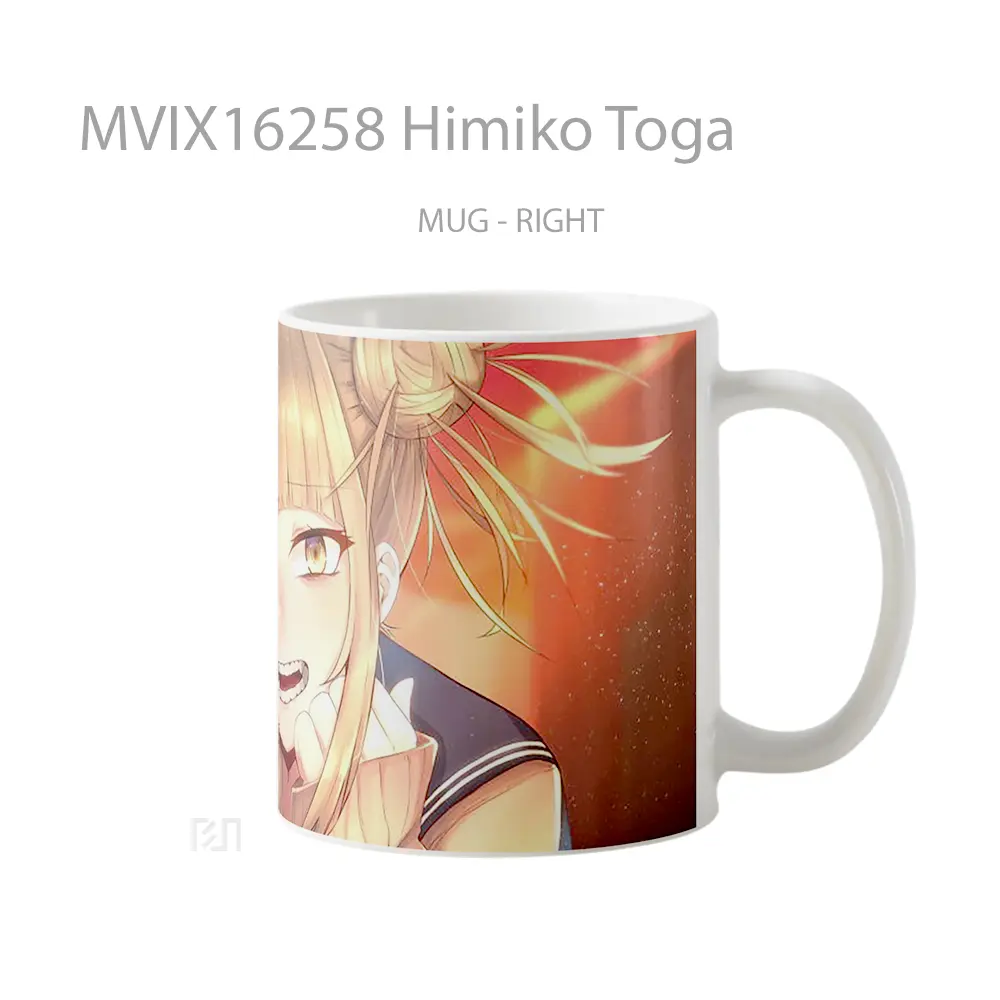 Mug Himiko Toga Full Wrap Lanscape - All-side / Desain