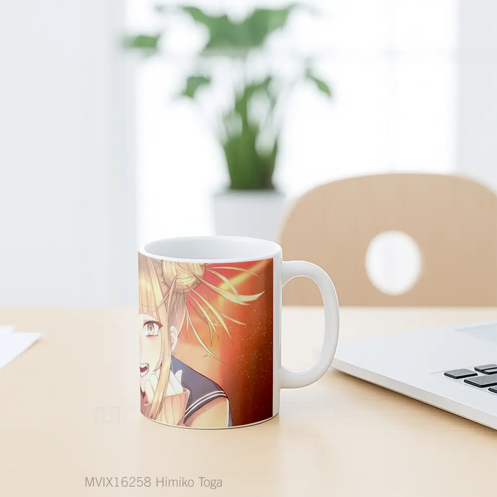Mug Himiko Toga Full Wrap Lanscape - All-side / Desain
