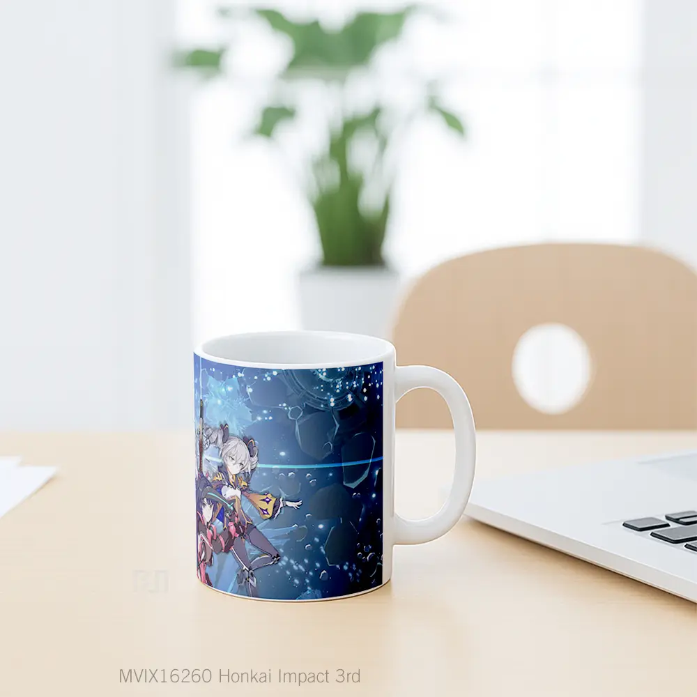 Mug Honkai Impact 3Rd Full Wrap Lanscape - All-side / Desain