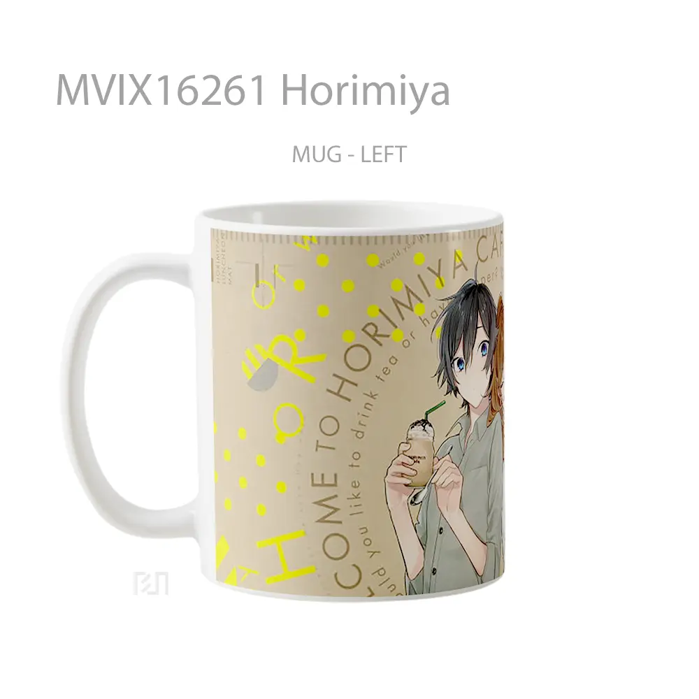 Mug Horimiya Full Wrap Lanscape - All-side / Desain
