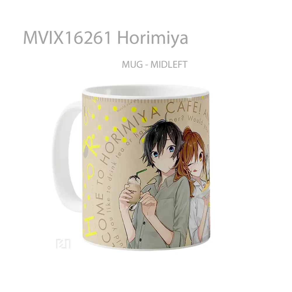 Mug Horimiya Full Wrap Lanscape - All-side / Desain