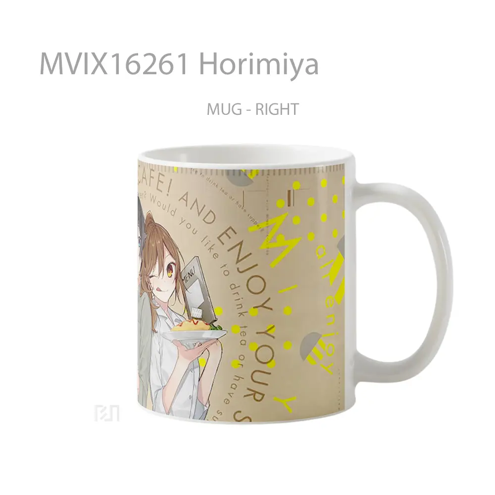 Mug Horimiya Full Wrap Lanscape - All-side / Desain