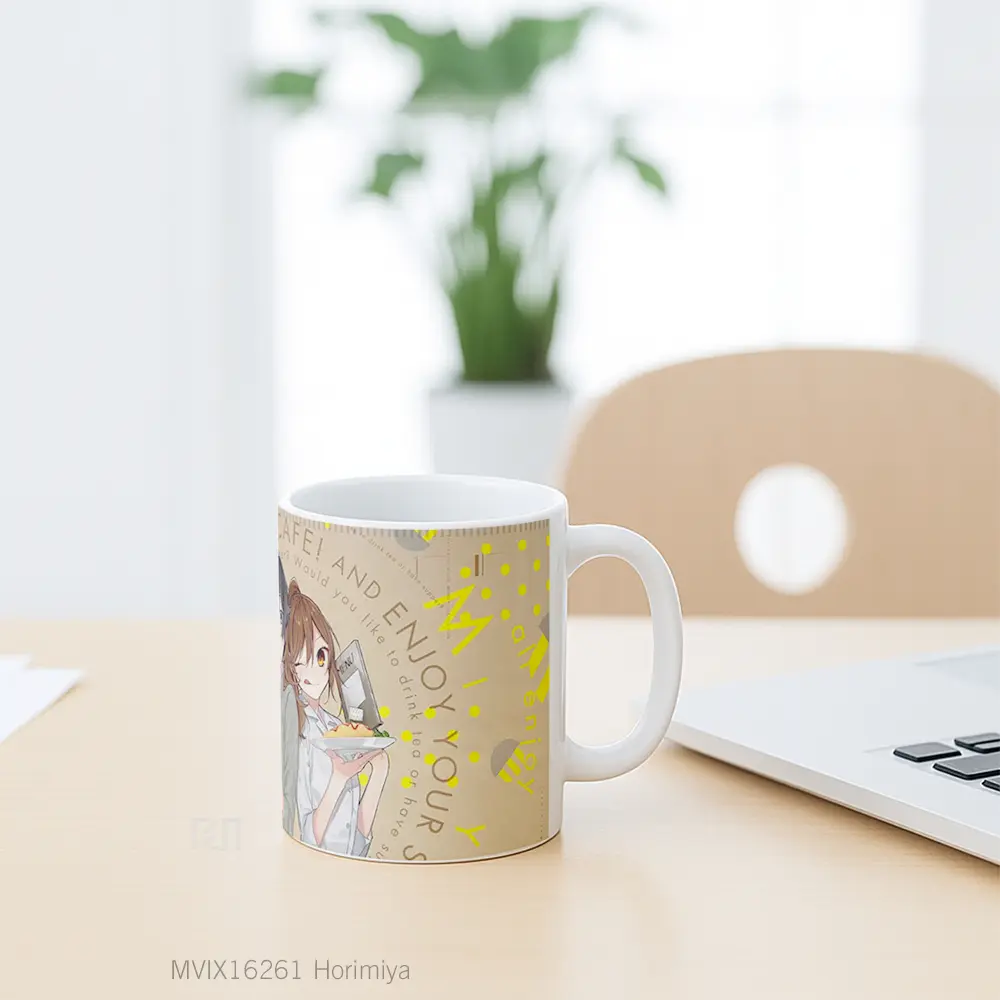 Mug Horimiya Full Wrap Lanscape - All-side / Desain