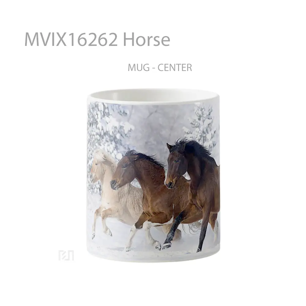 Mug Horse Full Wrap Lanscape