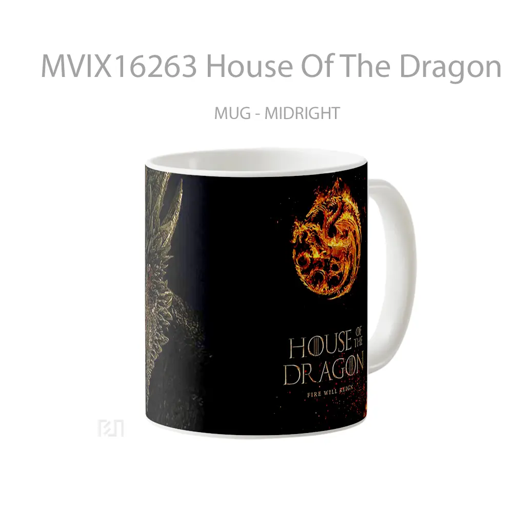 Mug House Of The Dragon Full Wrap Lanscape - All-side / Desain