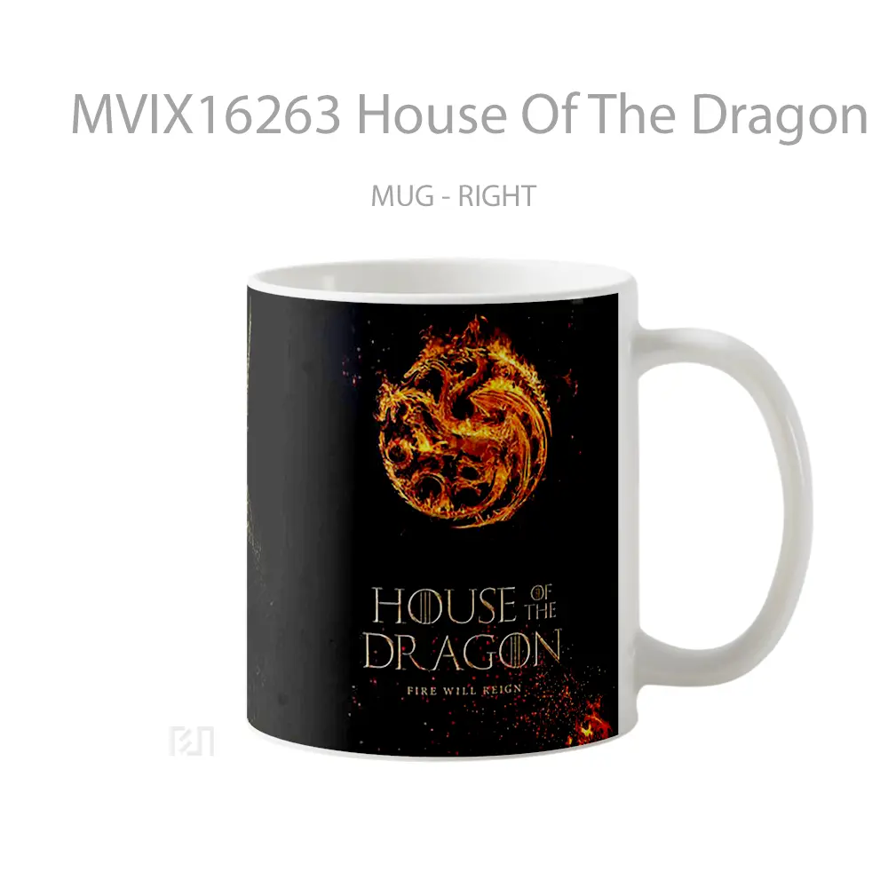 Mug House Of The Dragon Full Wrap Lanscape - All-side / Desain