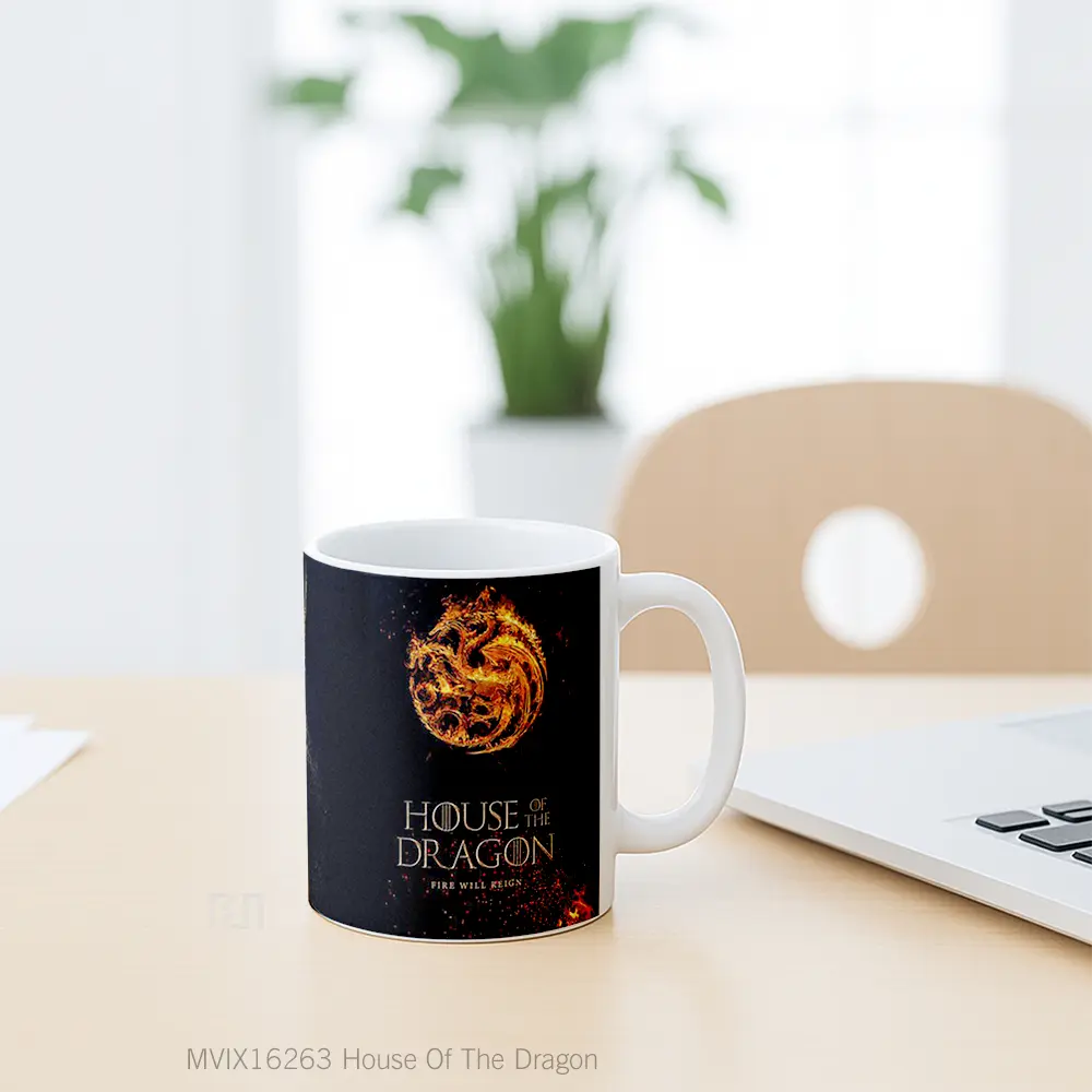 Mug House Of The Dragon Full Wrap Lanscape - All-side / Desain