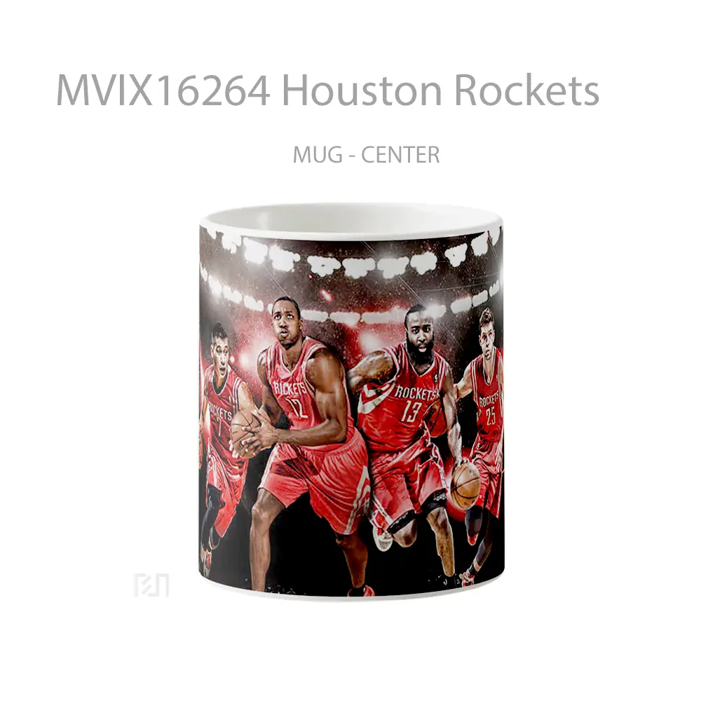 Mug Houston Rockets Full Wrap Lanscape