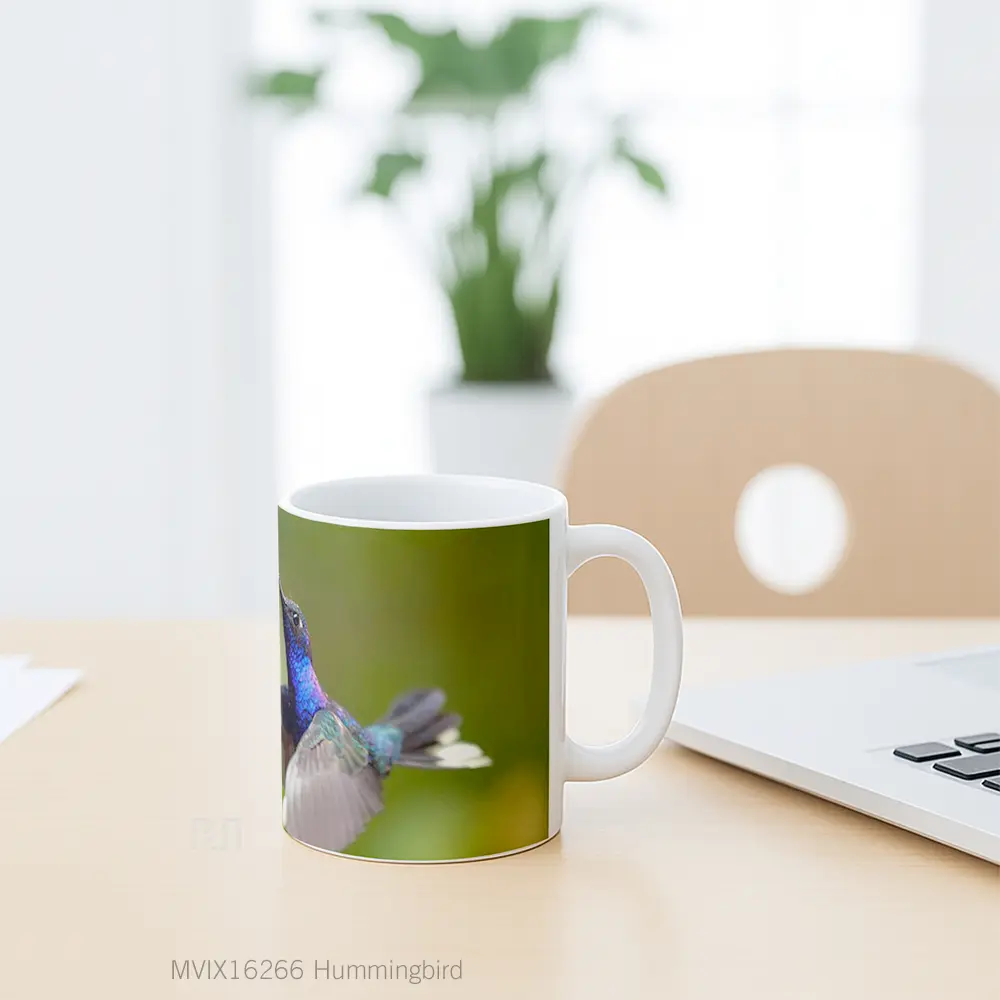 Mug Hummingbird Full Wrap Lanscape - All-side / Desain