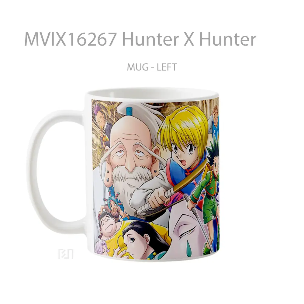 Mug Hunter X Hunter Full Wrap Lanscape - All-side / Desain