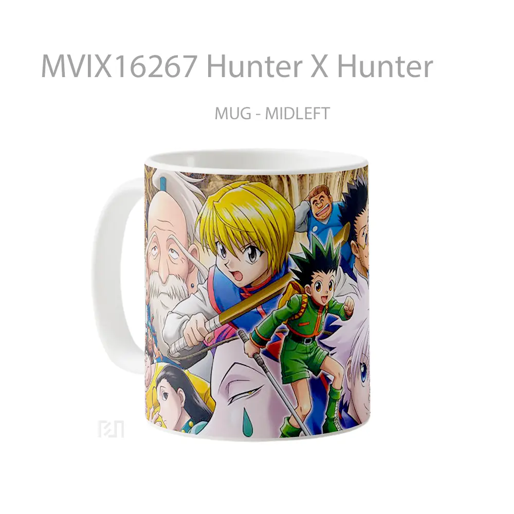 Mug Hunter X Hunter Full Wrap Lanscape - All-side / Desain