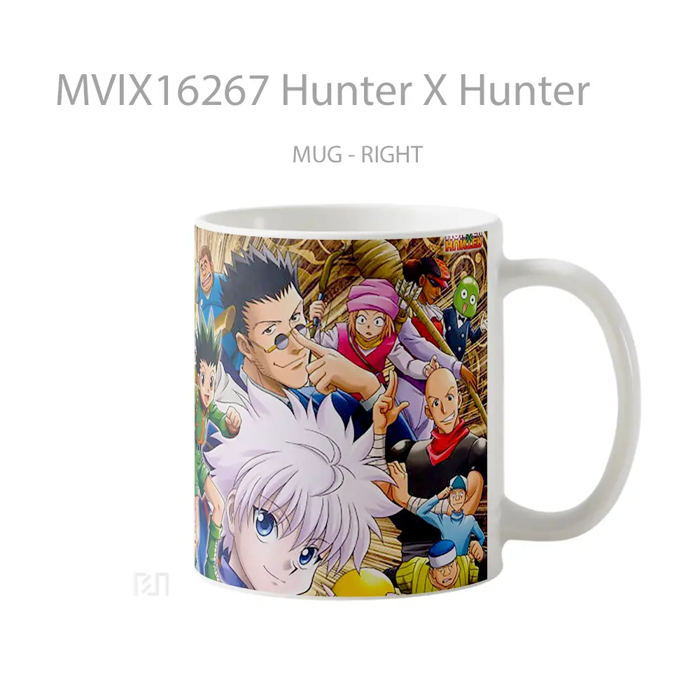 Mug Hunter X Hunter Full Wrap Lanscape - All-side / Desain