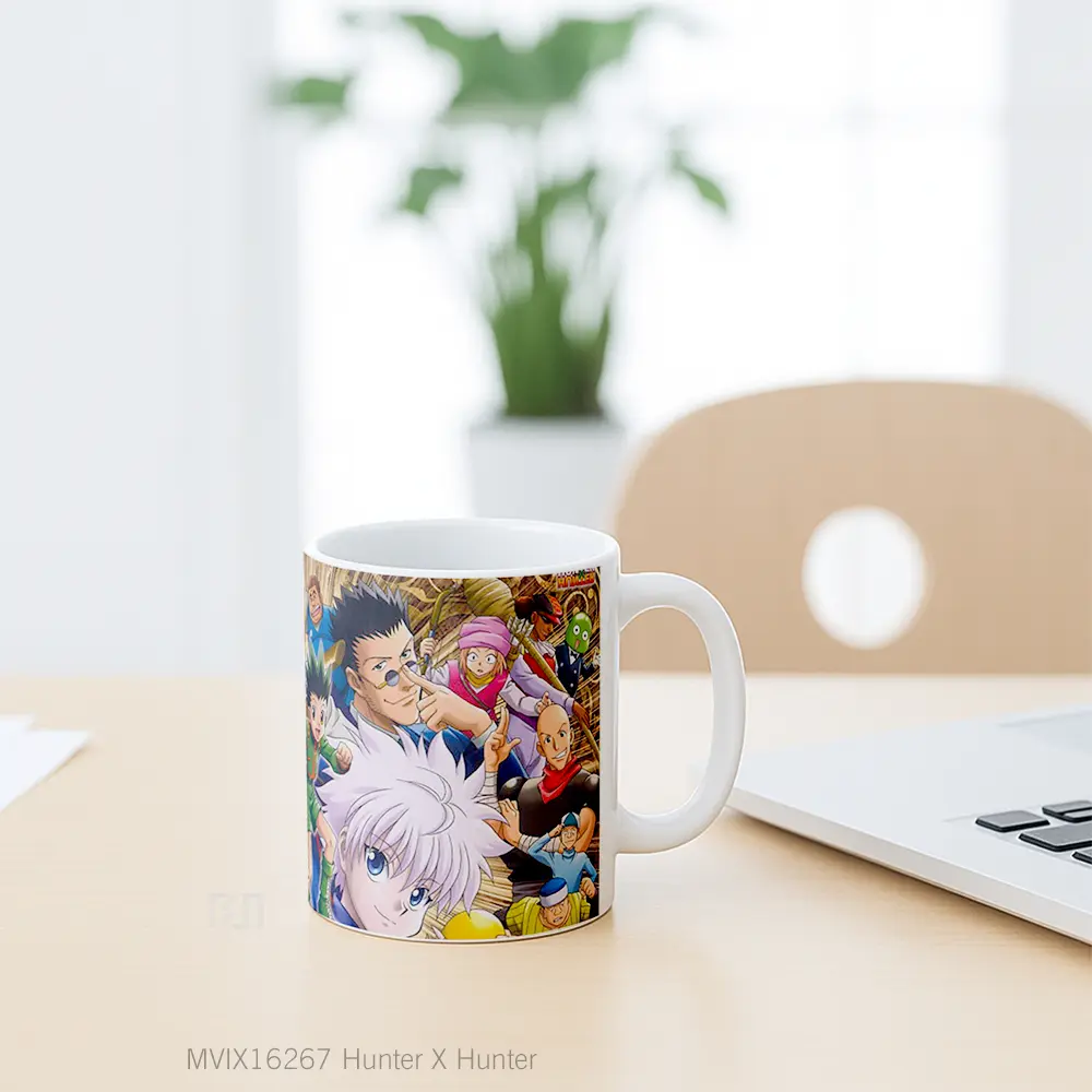 Mug Hunter X Hunter Full Wrap Lanscape - All-side / Desain