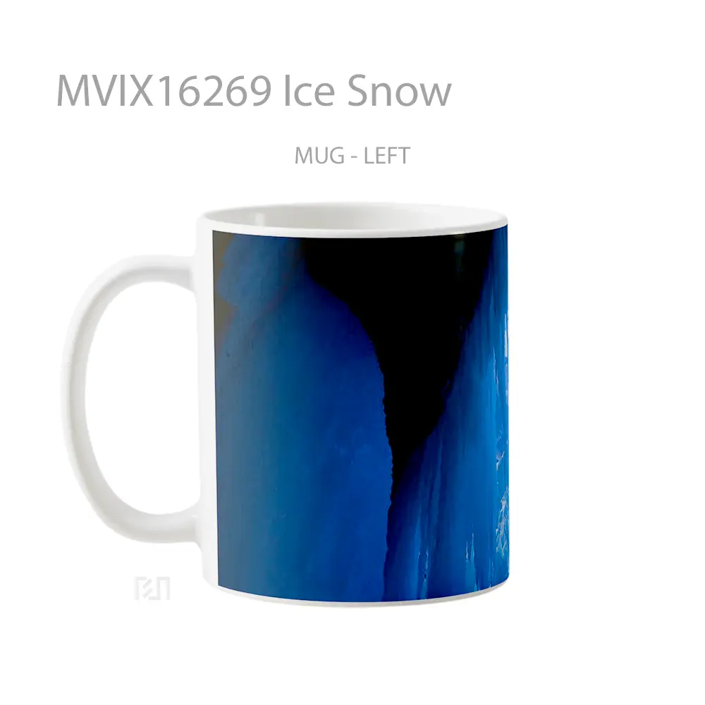 Mug Ice Snow Full Wrap Lanscape - All-side / Desain