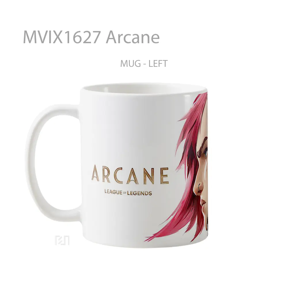 Mug Arcane Full Wrap Lanscape - All-side / Desain