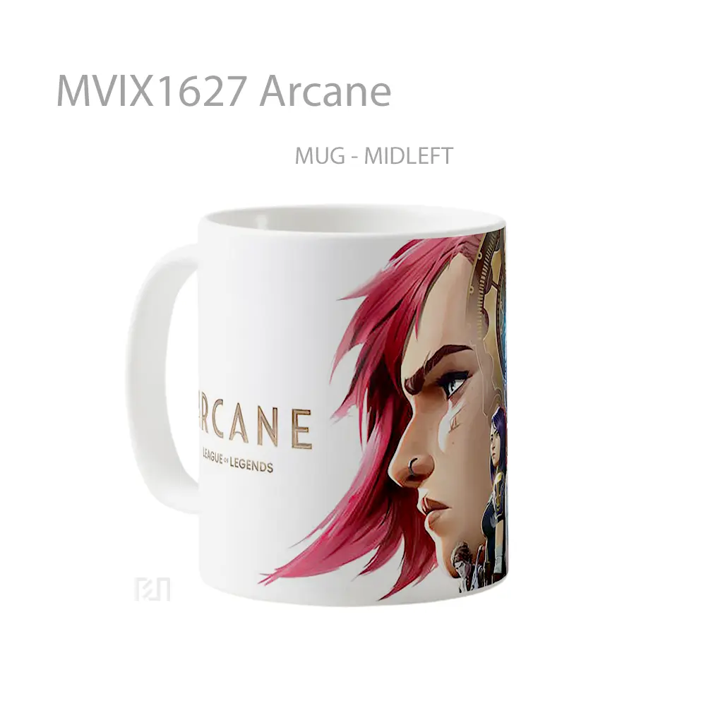 Mug Arcane Full Wrap Lanscape - All-side / Desain
