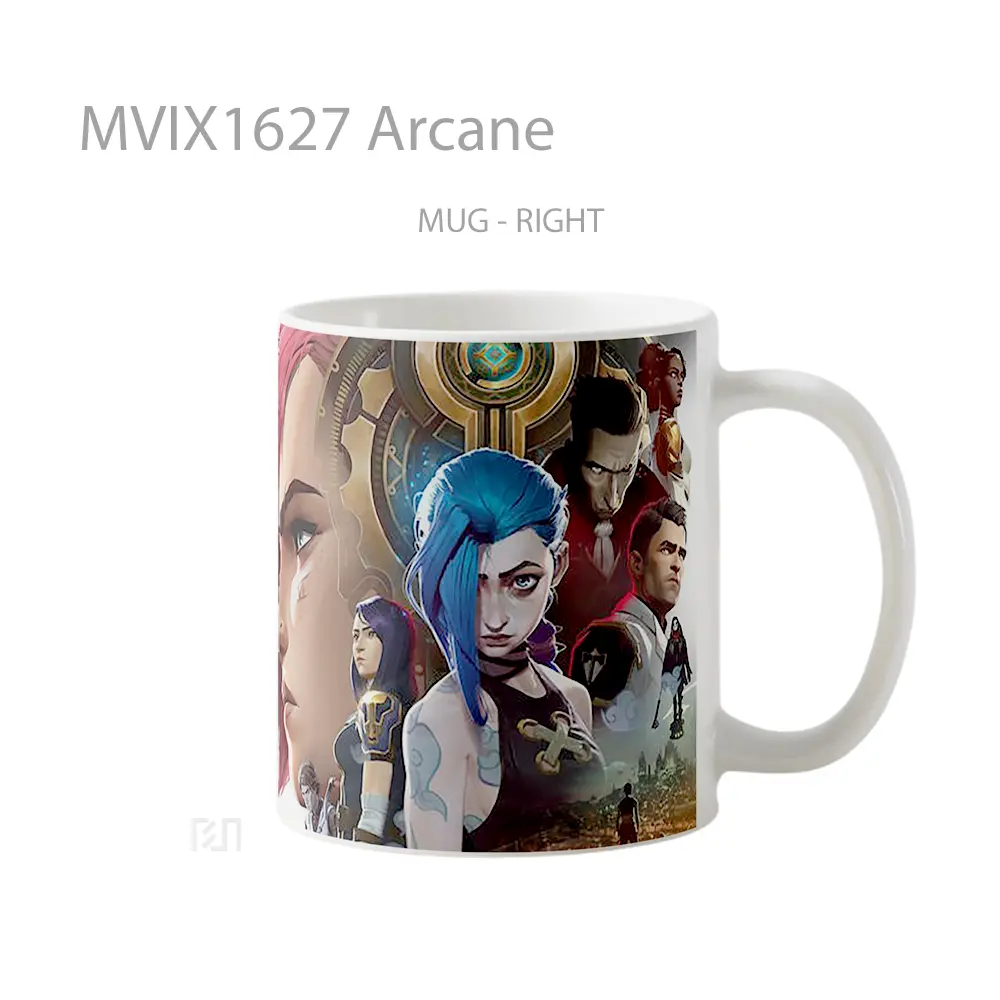 Mug Arcane Full Wrap Lanscape - All-side / Desain
