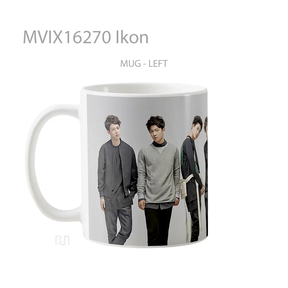 Mug Ikon Full Wrap Lanscape - All-side / Desain
