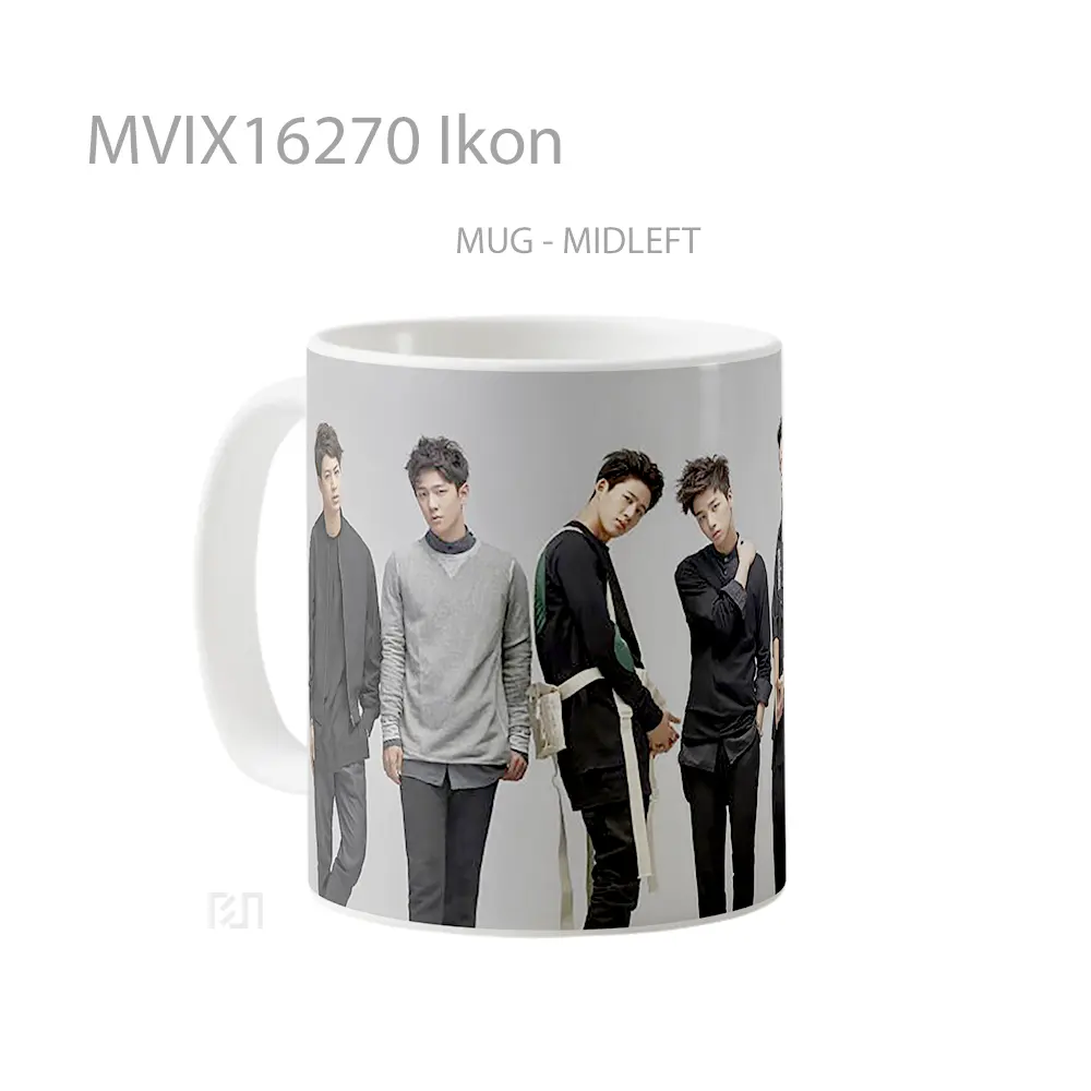 Mug Ikon Full Wrap Lanscape - All-side / Desain