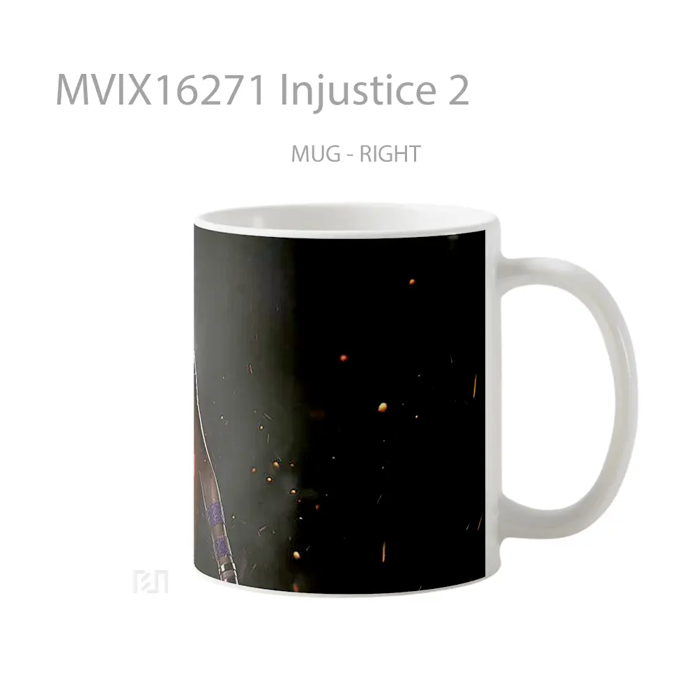 Mug Injustice 2 Full Wrap Lanscape - All-side / Desain