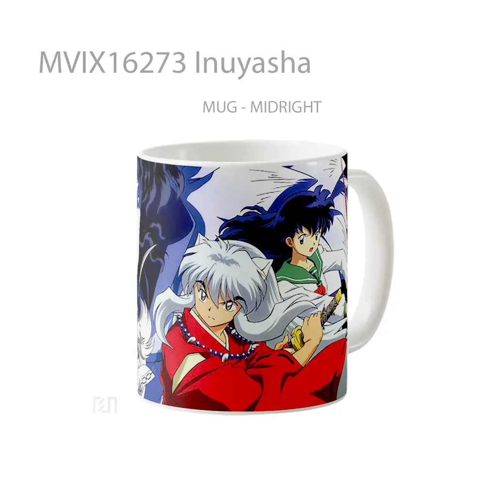 Mug Inuyasha Full Wrap Lanscape - All-side / Desain