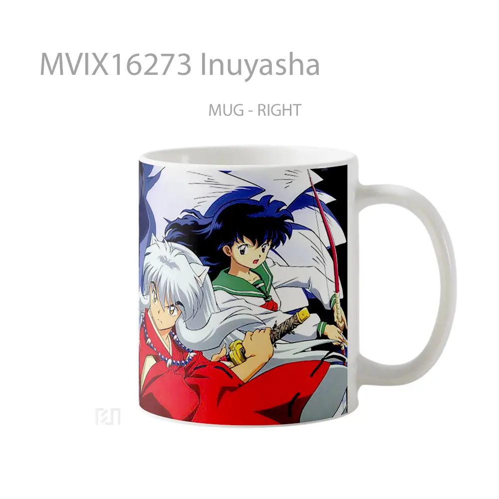 Mug Inuyasha Full Wrap Lanscape - All-side / Desain