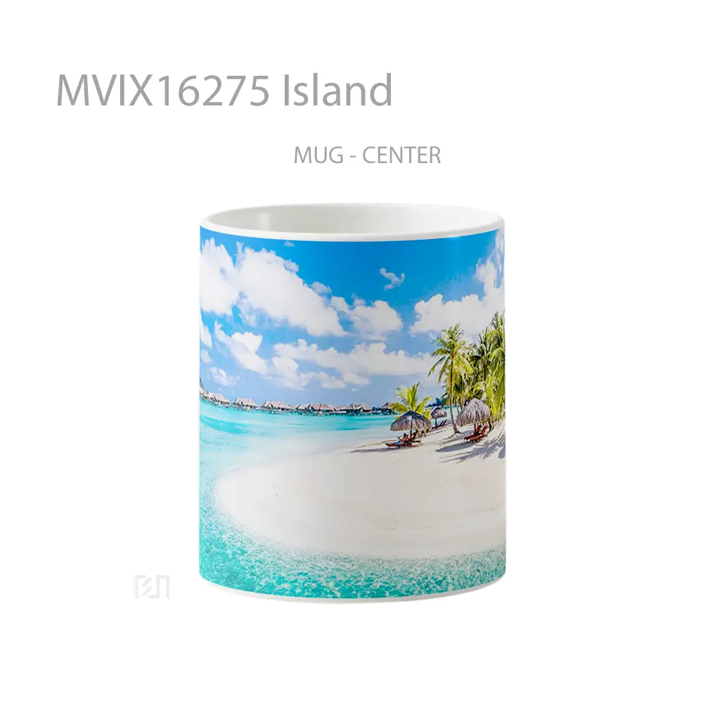 Mug Island Full Wrap Lanscape