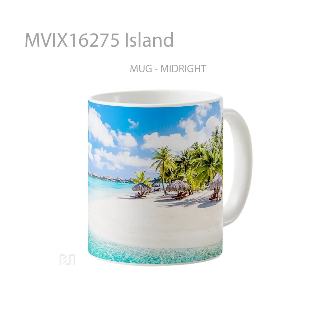 Mug Island Full Wrap Lanscape - All-side / Desain