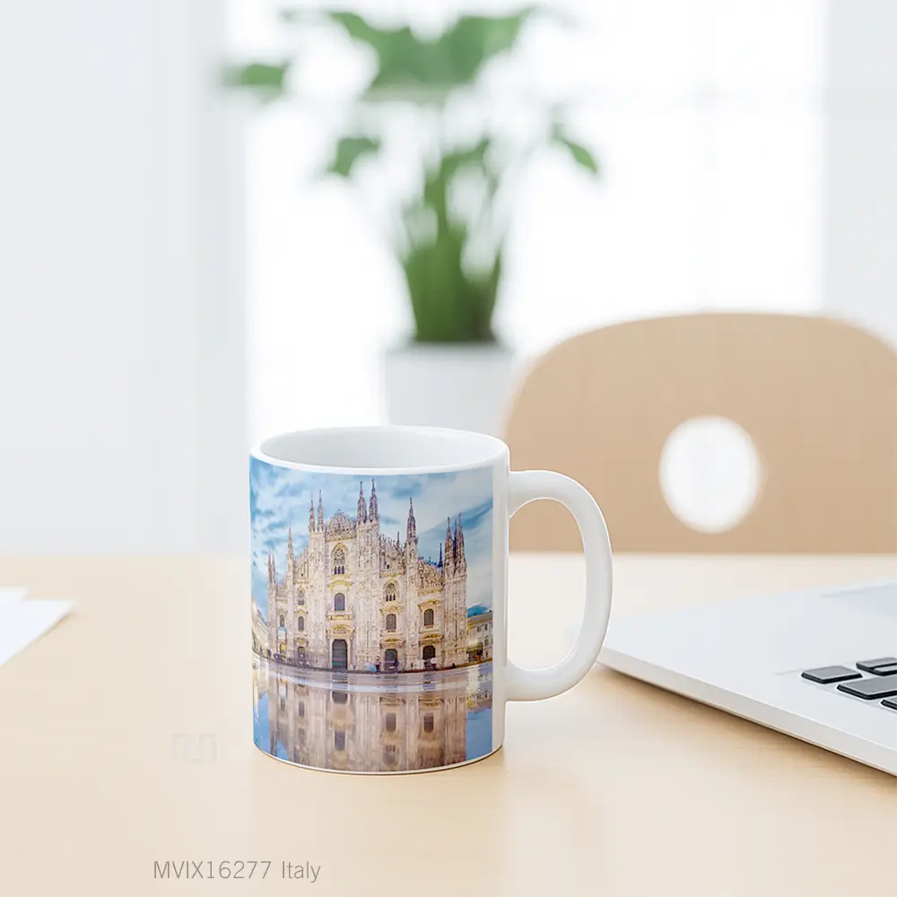 Mug Italy Full Wrap Lanscape - All-side / Desain