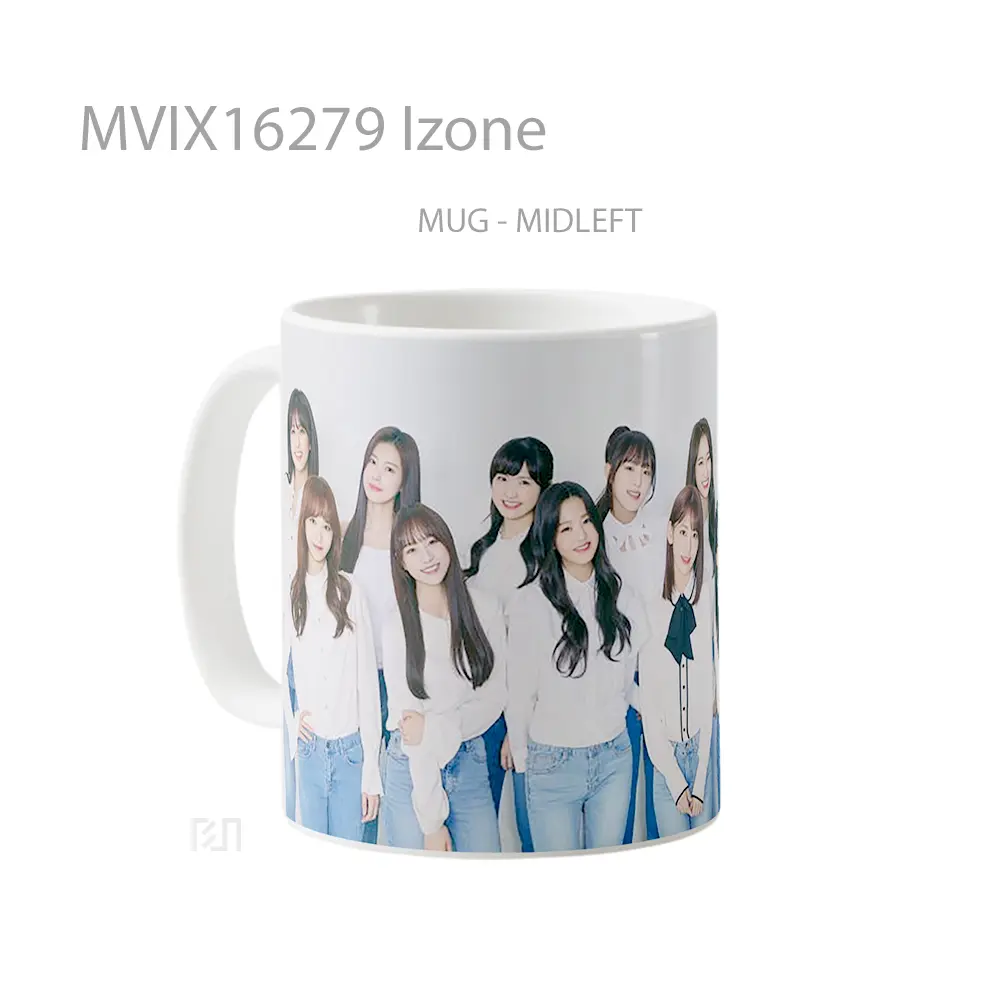 Mug Izone Full Wrap Lanscape - All-side / Desain