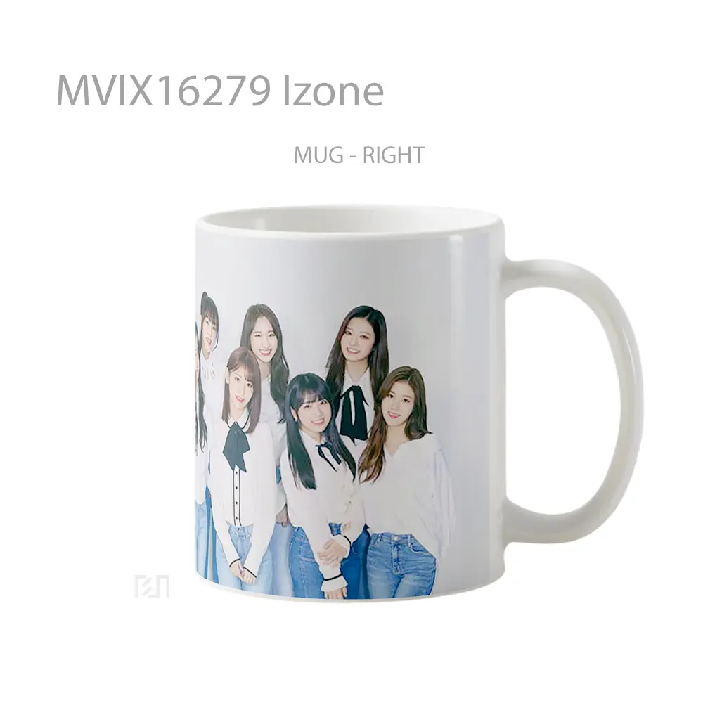 Mug Izone Full Wrap Lanscape - All-side / Desain