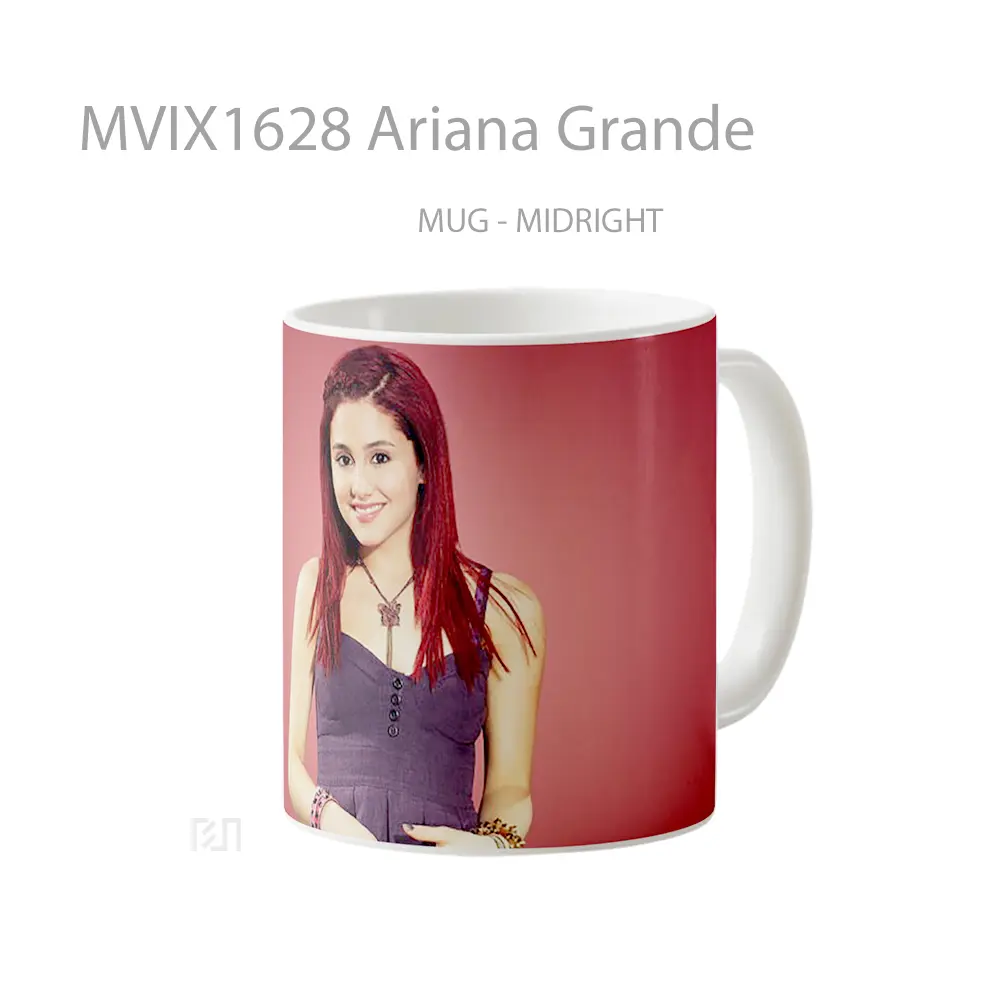 Mug Ariana Grande Full Wrap Lanscape - All-side / Desain