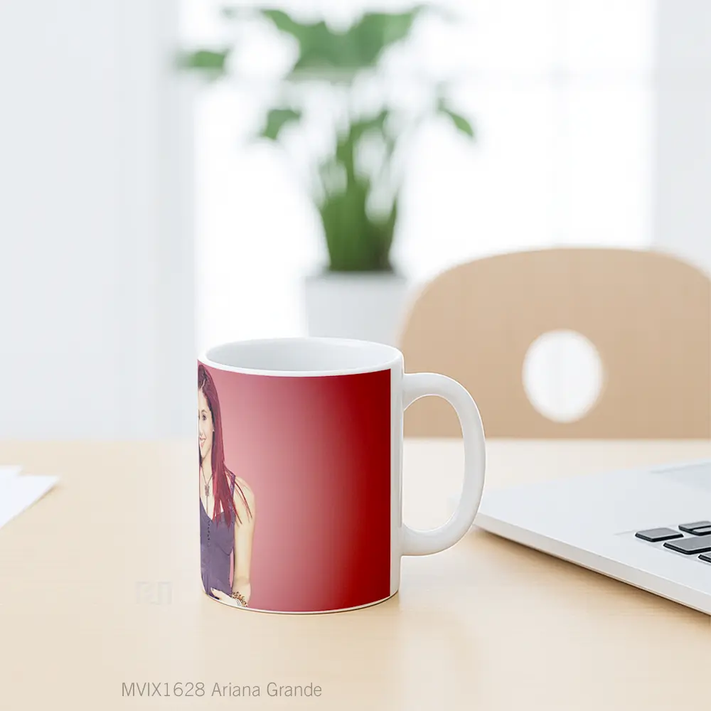 Mug Ariana Grande Full Wrap Lanscape - All-side / Desain