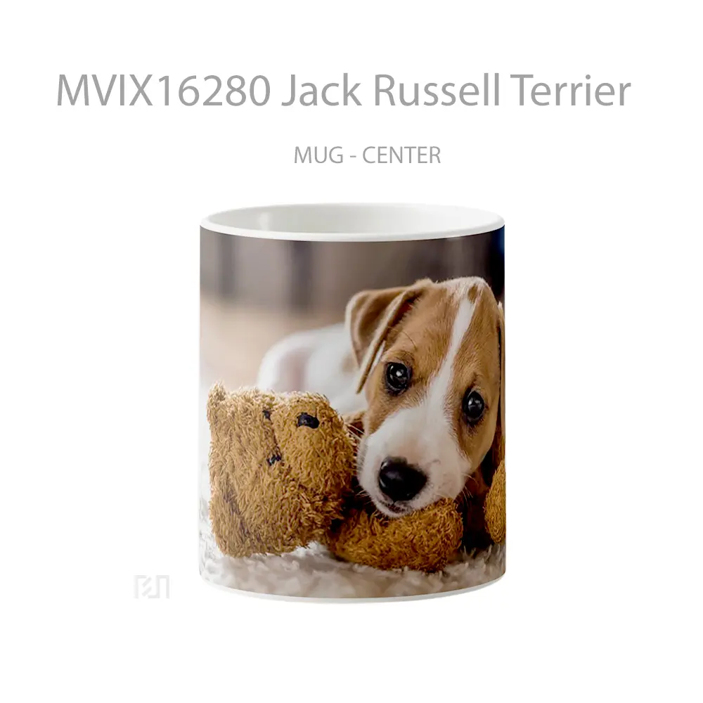 Mug Jack Russell Terrier Full Wrap Lanscape